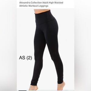 Alexandra Collection black leggings